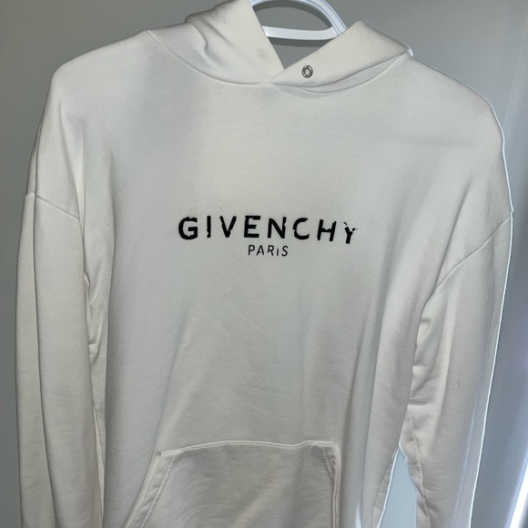 Givenchy hoodie in white with graphic logo - Picture 3 of 6
